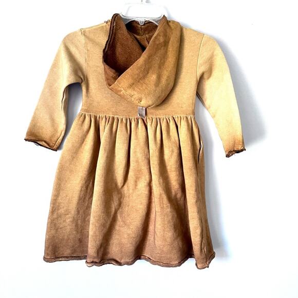 Little Creative Factory girls rusty hooded ombré dress size 4 NWT - Picture 4 of 10